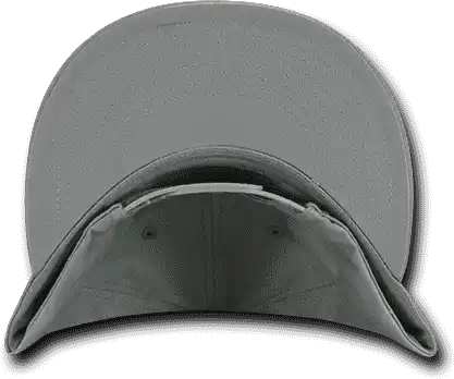 Decky 1098 7 Panel Cotton Snapback Cap - Gray - one Size Fits Most
