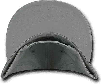 Decky 1098 7 Panel Cotton Snapback Cap - Gray - one Size Fits Most