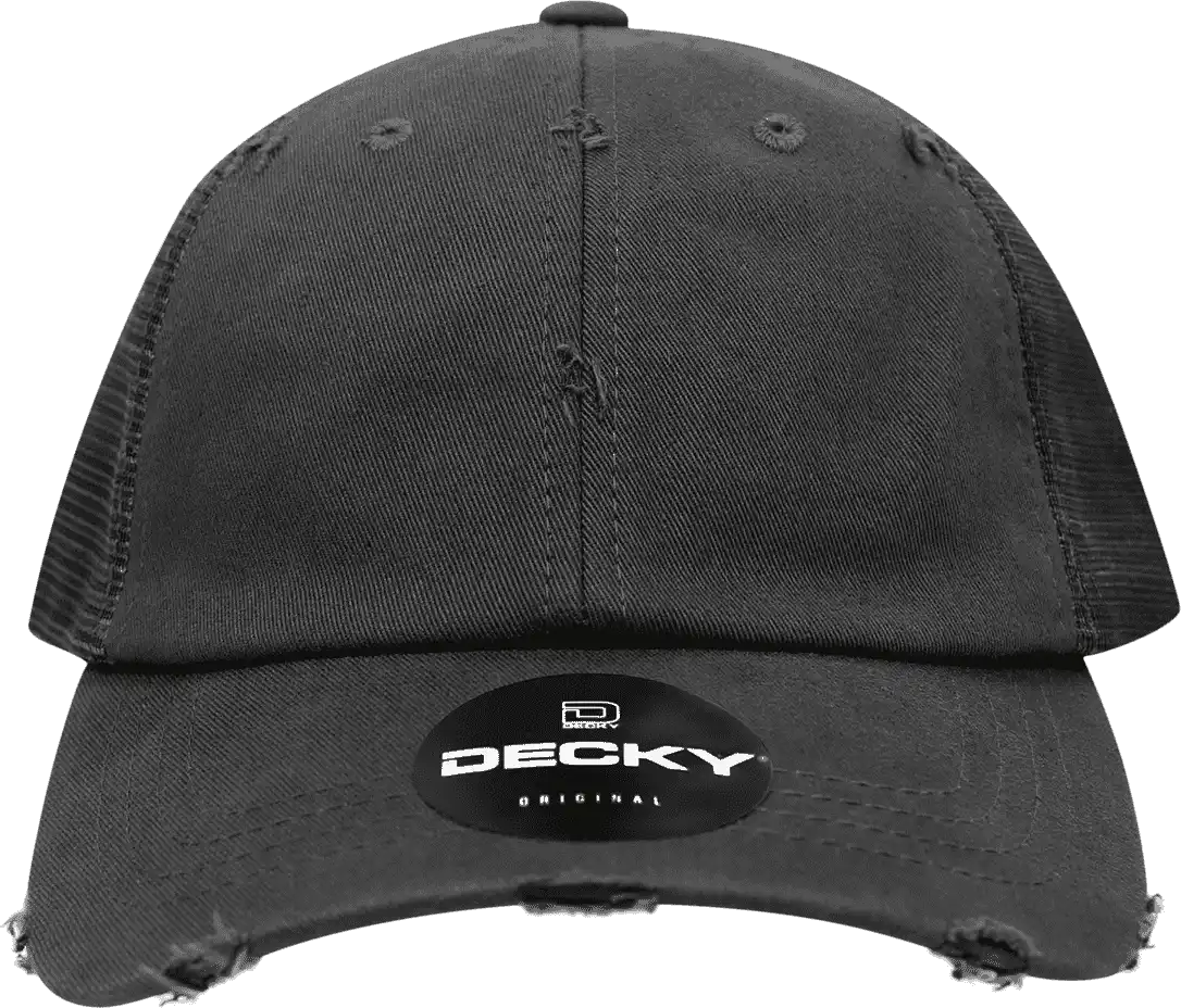 Decky 110 Vintage Mesh Cap - Black - one Size Fits Most