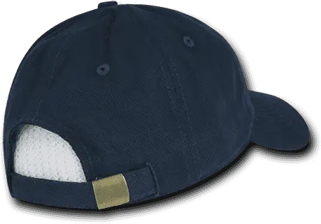 Decky 112 Brushed Cotton Baseball Cap - Navy