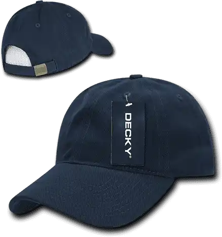 Decky 112 Brushed Cotton Baseball Cap Navy / one Size Fits Most