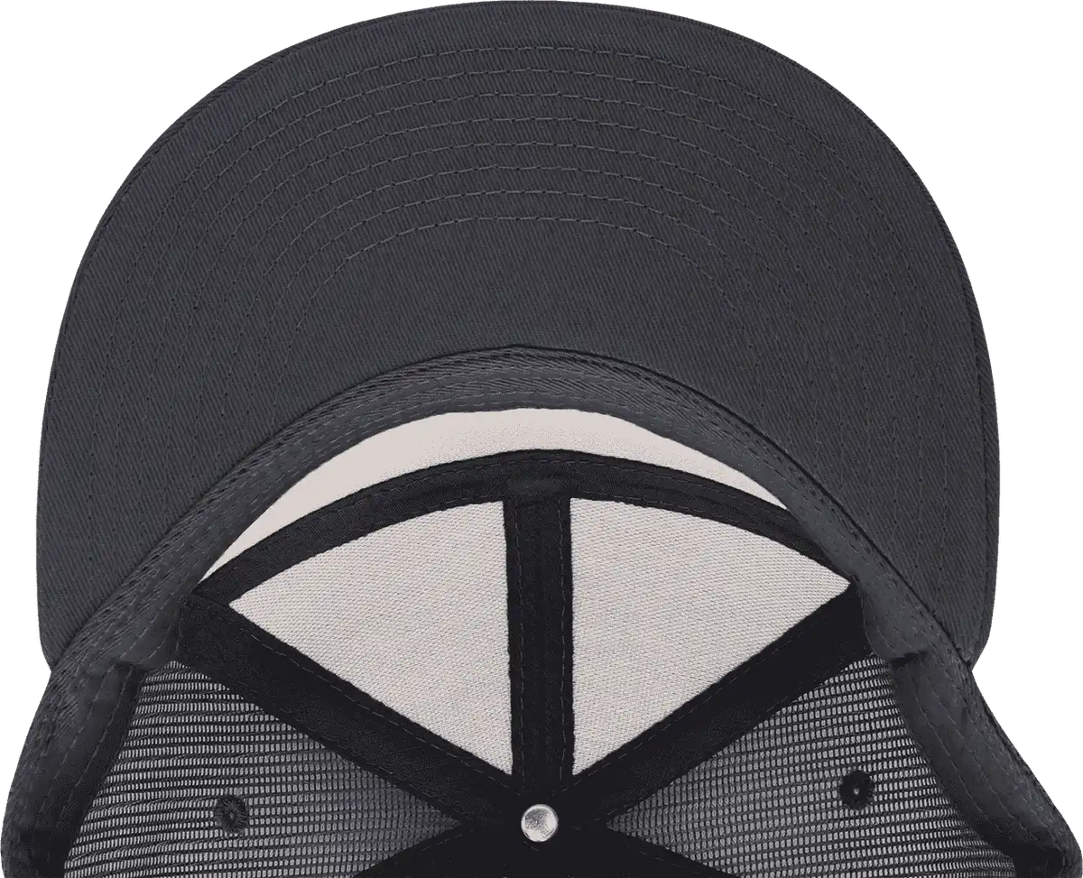 Decky 1133 7 Panel Trucker Cap Charcoal Dark Gray / one Size Fits Most