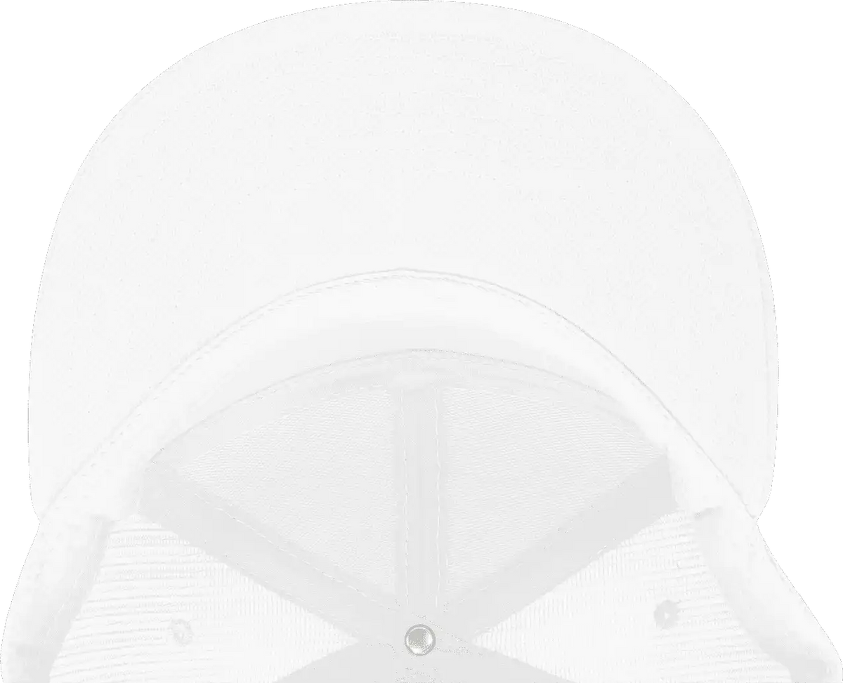 Decky 1133 7 Panel Trucker Cap - White - one Size Fits Most
