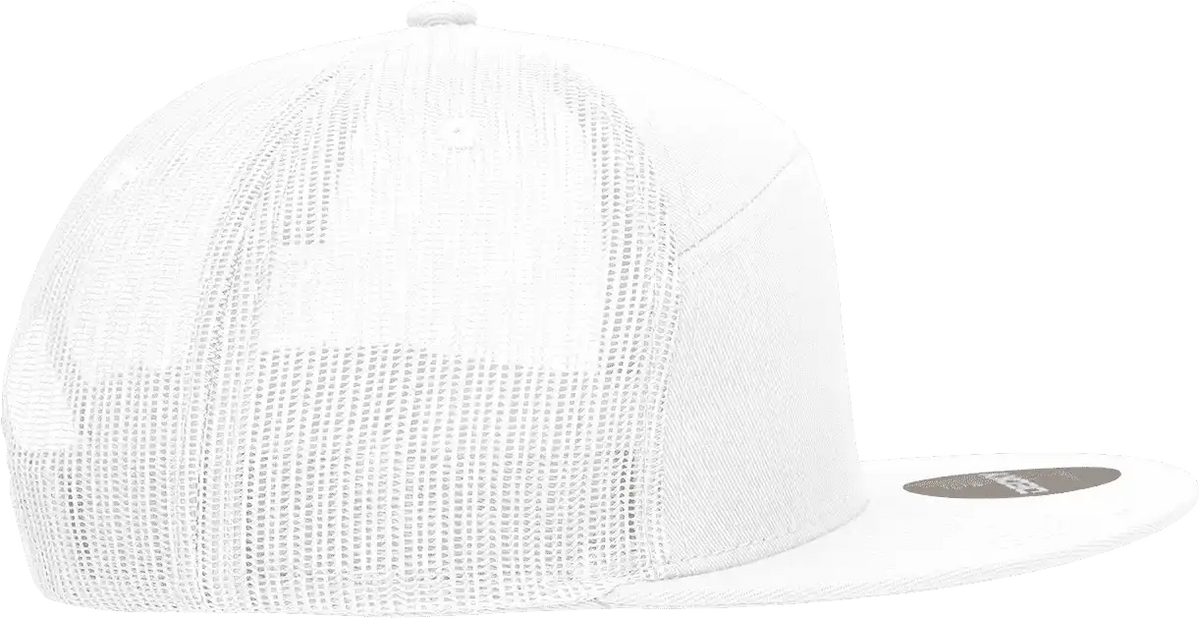 Decky 1133 7 Panel Trucker Cap - White - one Size Fits Most