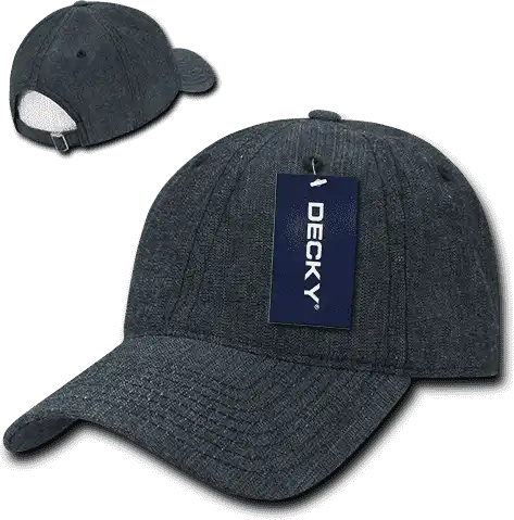 Decky 117 Relaxed Washed Denim Cap Black / one Size Fits Most