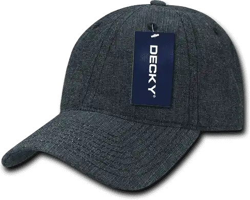 Decky 117 Relaxed Washed Denim Cap Black / one Size Fits Most