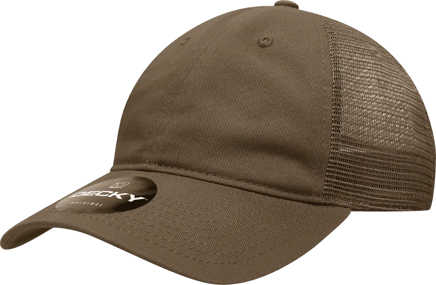 Decky 120 Relaxed Trucker Cap - Brown - one Size Fits Most