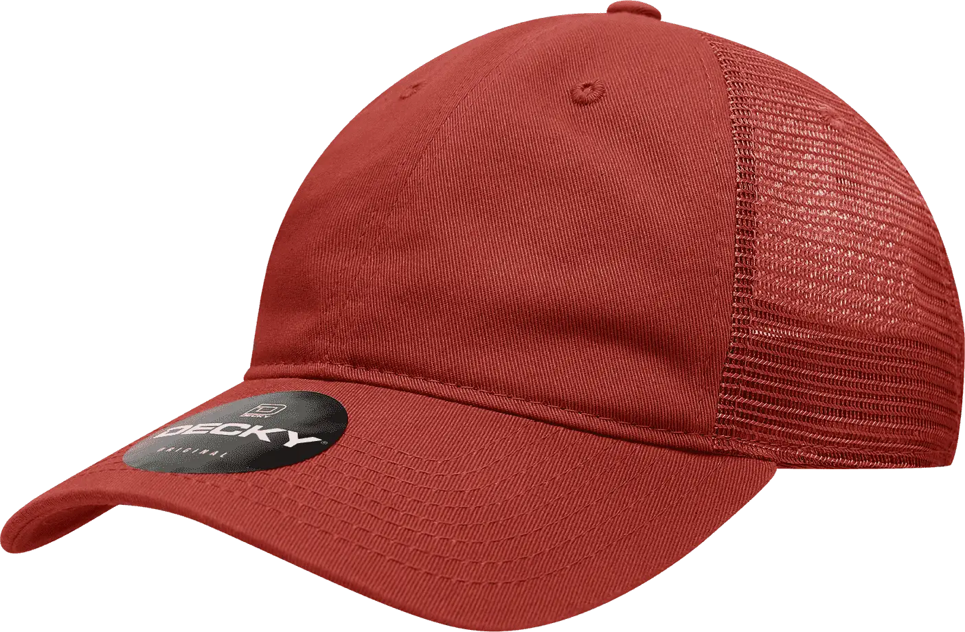 Decky 120 Relaxed Trucker Cap - Cardinal