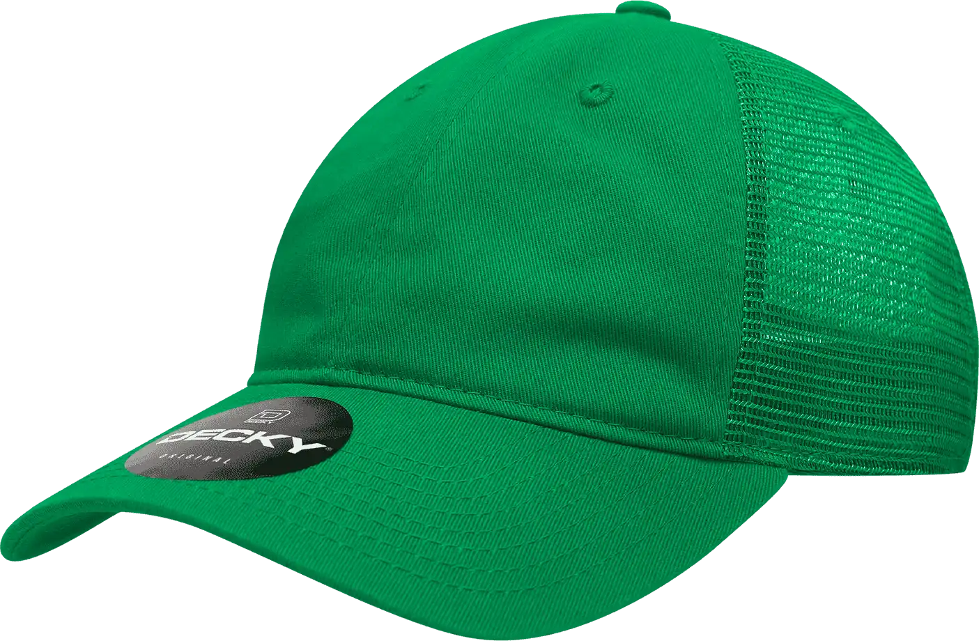 Decky 120 Relaxed Trucker Cap - Kelly - one Size Fits Most