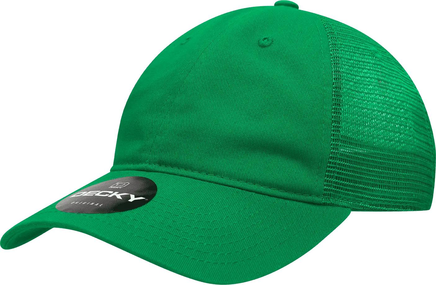 Decky 120 Relaxed Trucker Cap - Kelly - one Size Fits Most