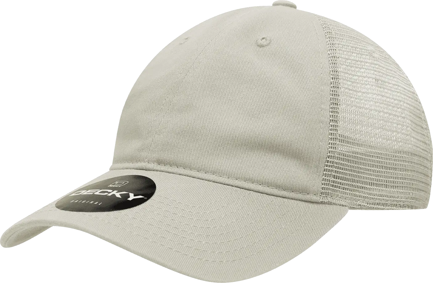 Decky 120 Relaxed Trucker Cap - Stone