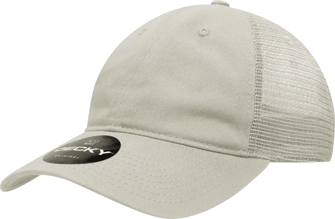 Decky 120 Relaxed Trucker Cap - Stone - Ivory / one Size Fits Most