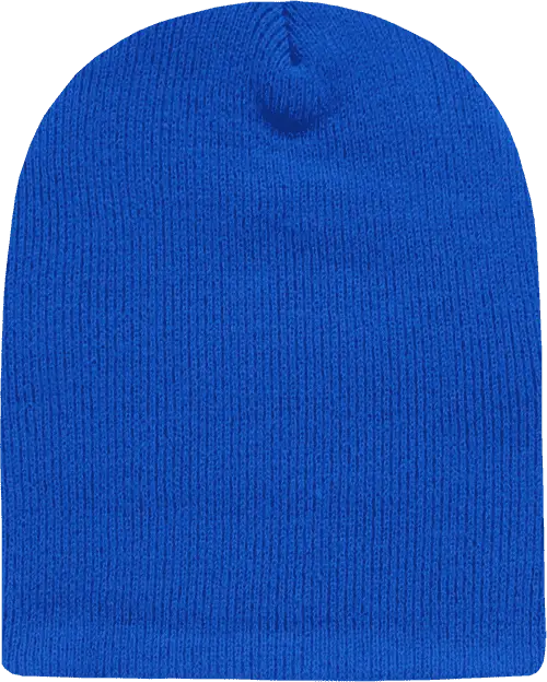 Decky 187 Acrylic Short Beanie- Royal - one Size Fits Most