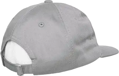 Decky 200 Relaxed Flat Bill Cotton Cap - Gray - one Size Fits Most
