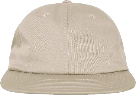 Decky 200 Relaxed Flat Bill Cotton Cap - Khaki - one Size Fits Most