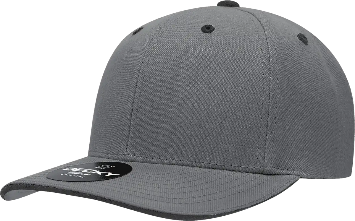 Decky 2003 Sandwich Visor Baseball Cap Charcoal Black Dark Gray / one Size Fits Most