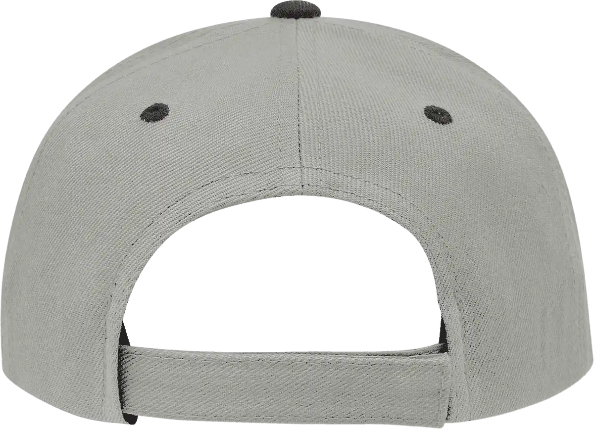 Decky 2003 Sandwich Visor Baseball Cap - Gray Black - one Size Fits Most