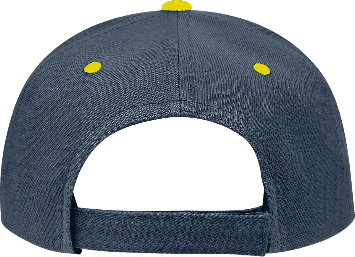 Decky 2003 Sandwich Visor Baseball Cap - Navy Gold - one Size Fits Most
