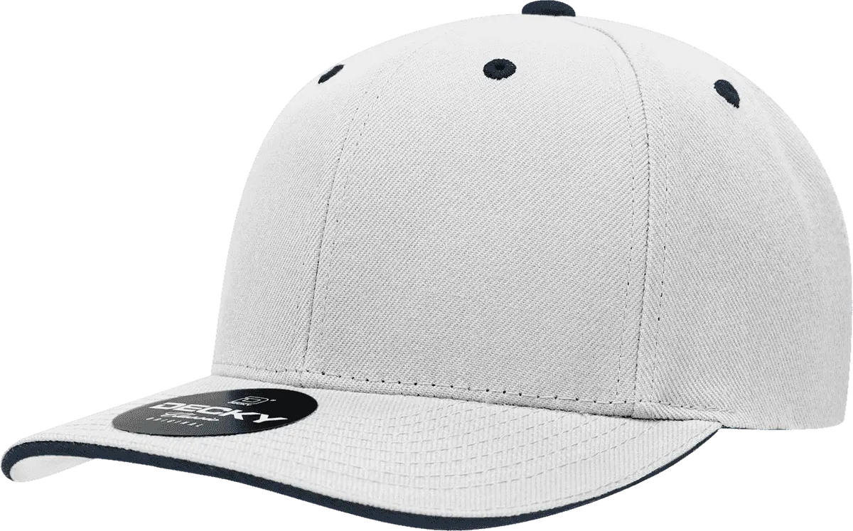 Decky 2003 Sandwich Visor Baseball Cap - White Navy