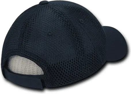 Decky 204 Low Crown Air Mesh Baseball Cap - Navy