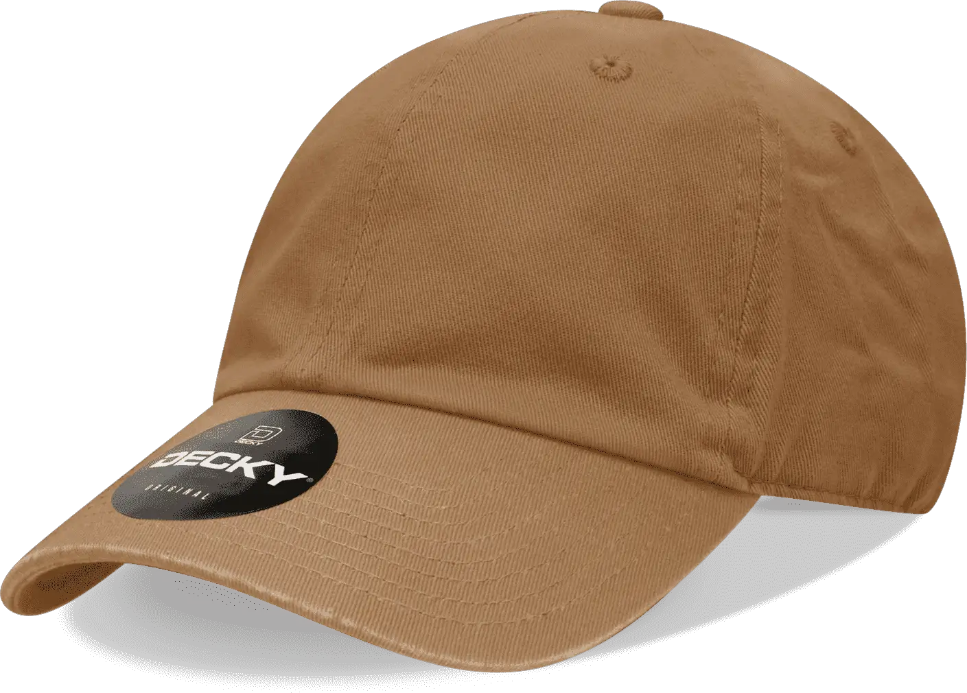 Decky 205 Relaxed Washed Cotton Cap - Coyote - Brown / one Size Fits Most