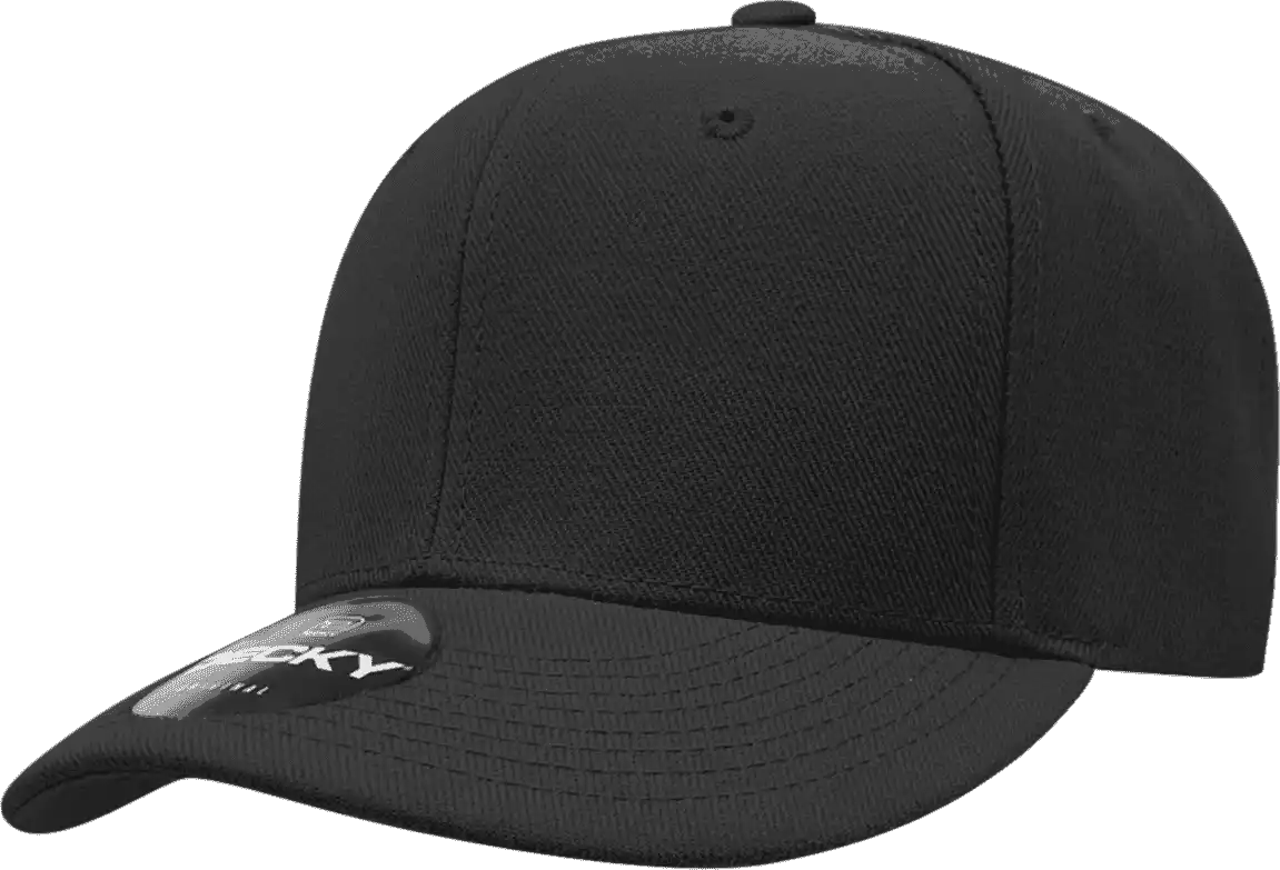 Decky 206 Low Structured Baseball Cap - Black - one Size Fits Most