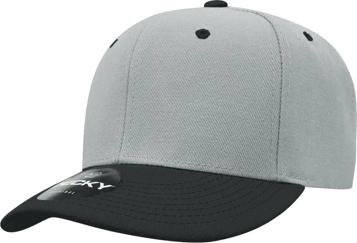Decky 206 Low Structured Baseball Cap Gray Black / one Size Fits Most