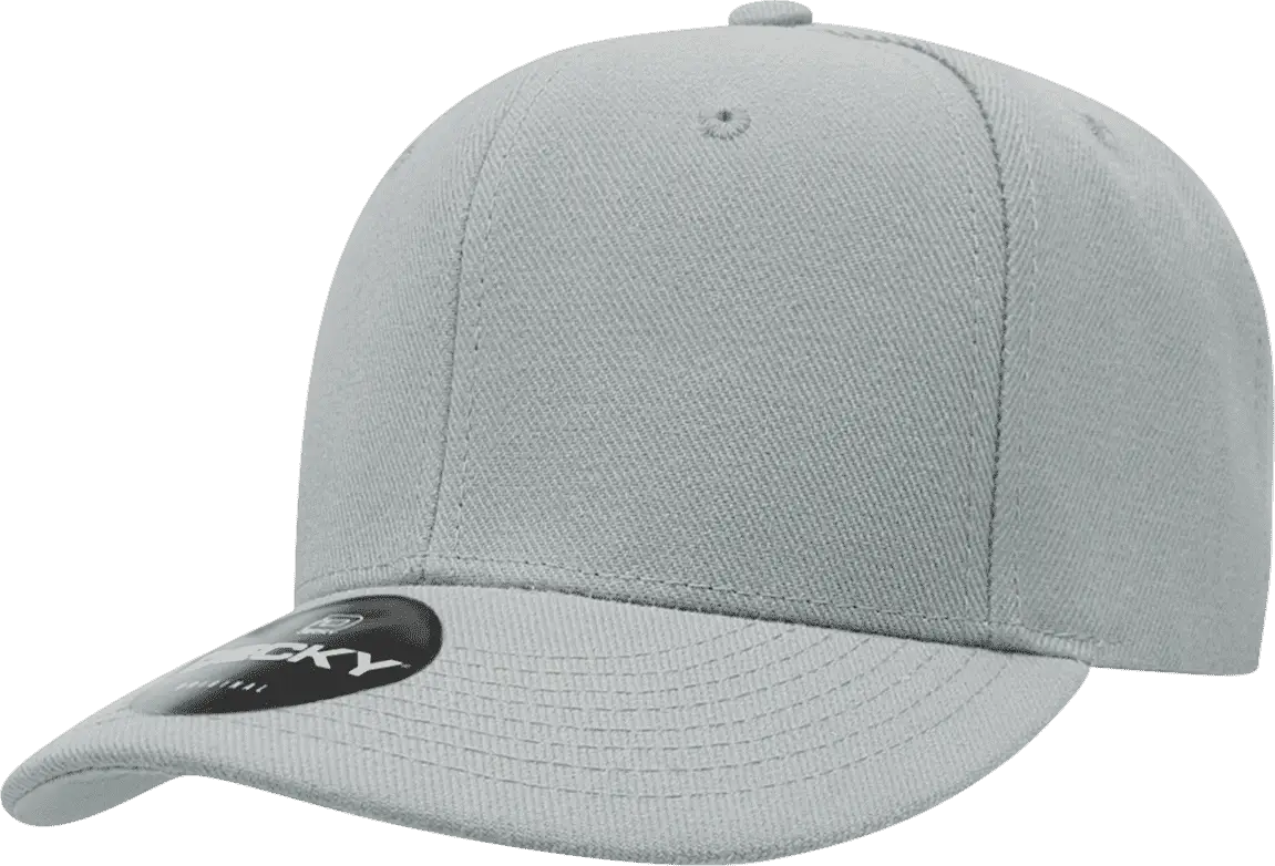 Decky 206 Low Structured Baseball Cap - Gray