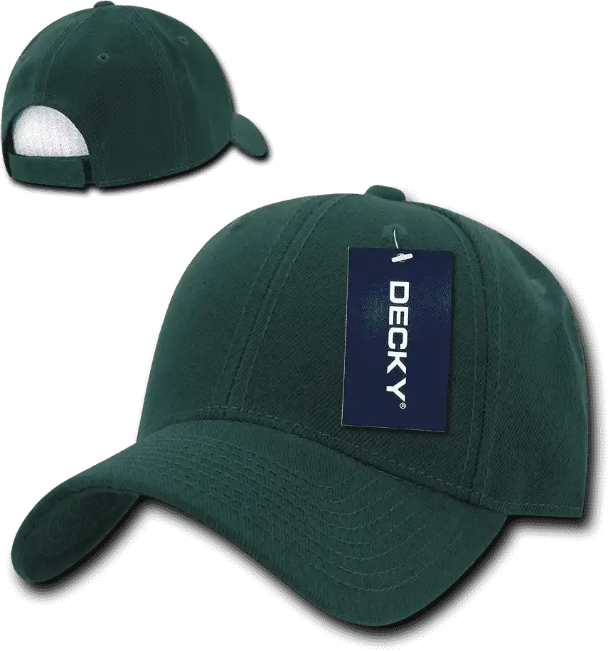 Decky 206 Low Structured Baseball Cap - Hunter - Forest / one Size Fits Most