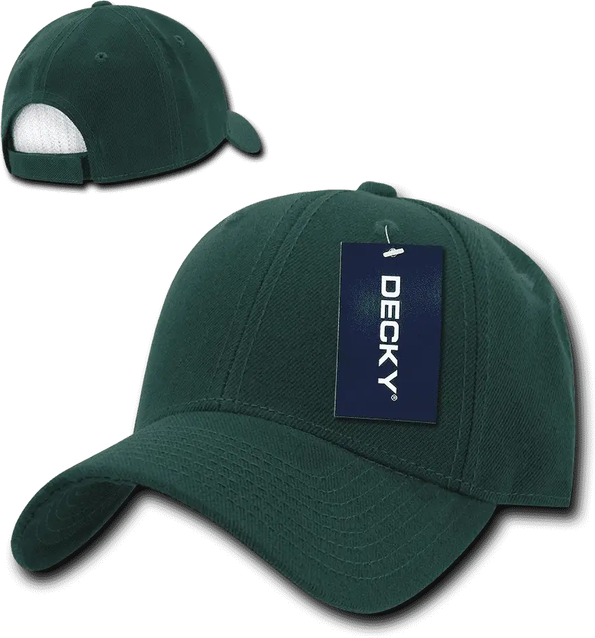 Decky 206 Low Structured Baseball Cap - Hunter