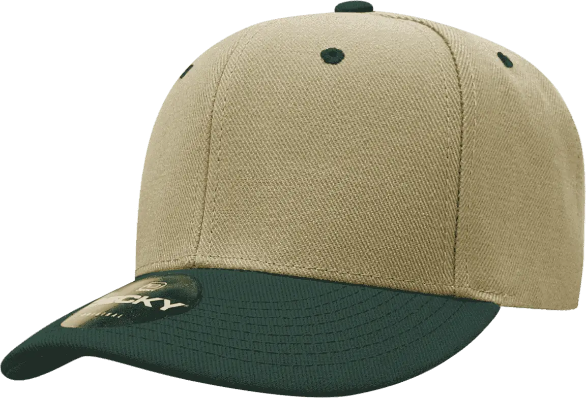 Decky 206 Low Structured Baseball Cap - Khaki Hunter