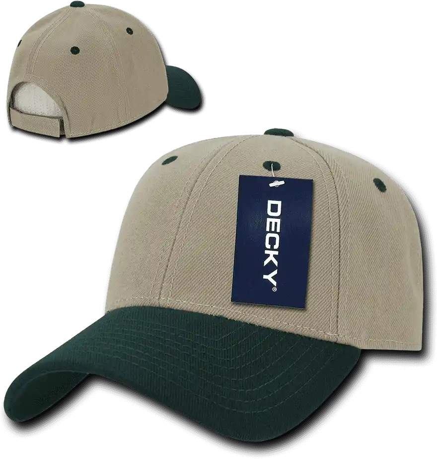 Decky 206 Low Structured Baseball Cap - Khaki Hunter - Forest / one Size Fits Most