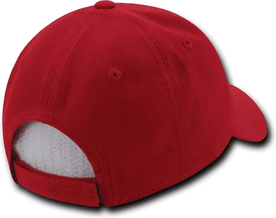 Decky 206 Low Structured Baseball Cap - Red - one Size Fits Most