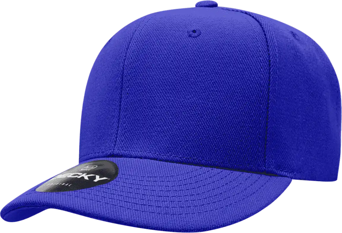 Decky 206 Low Structured Baseball Cap - Royal - one Size Fits Most