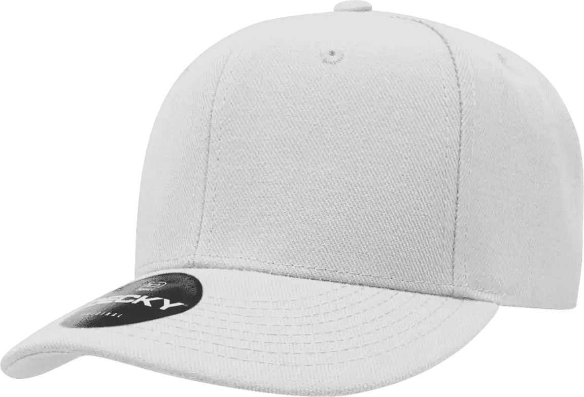 Decky 206 Low Structured Baseball Cap - White - one Size Fits Most