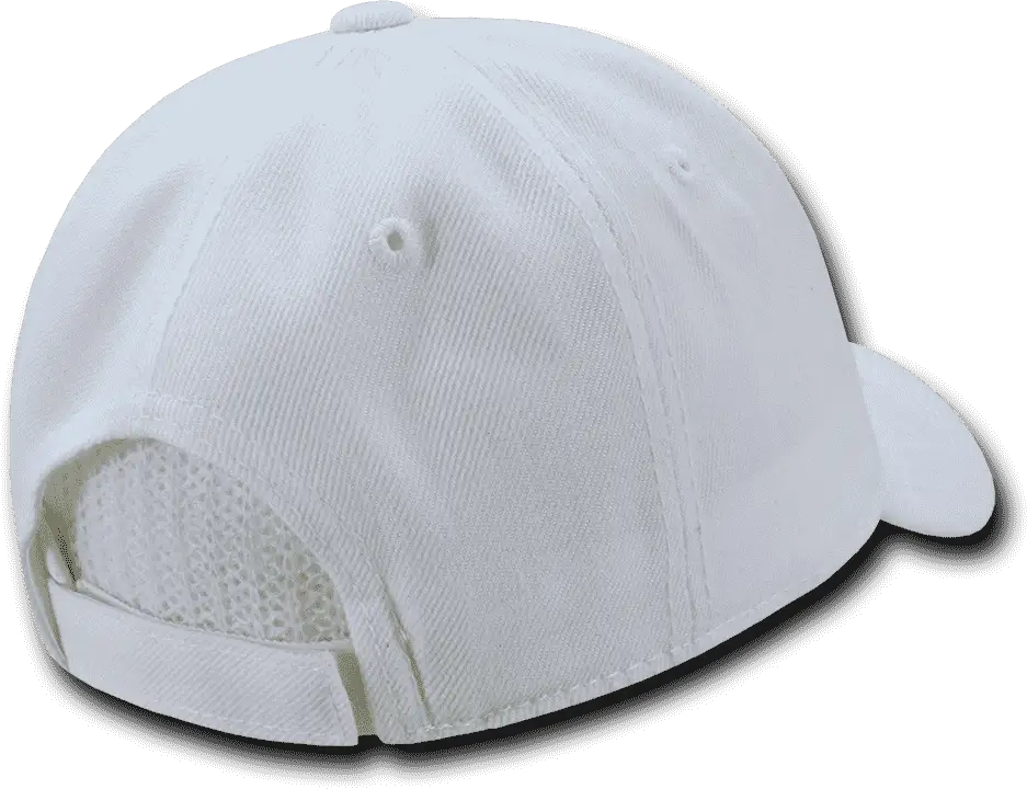 Decky 206 Low Structured Baseball Cap - White - one Size Fits Most