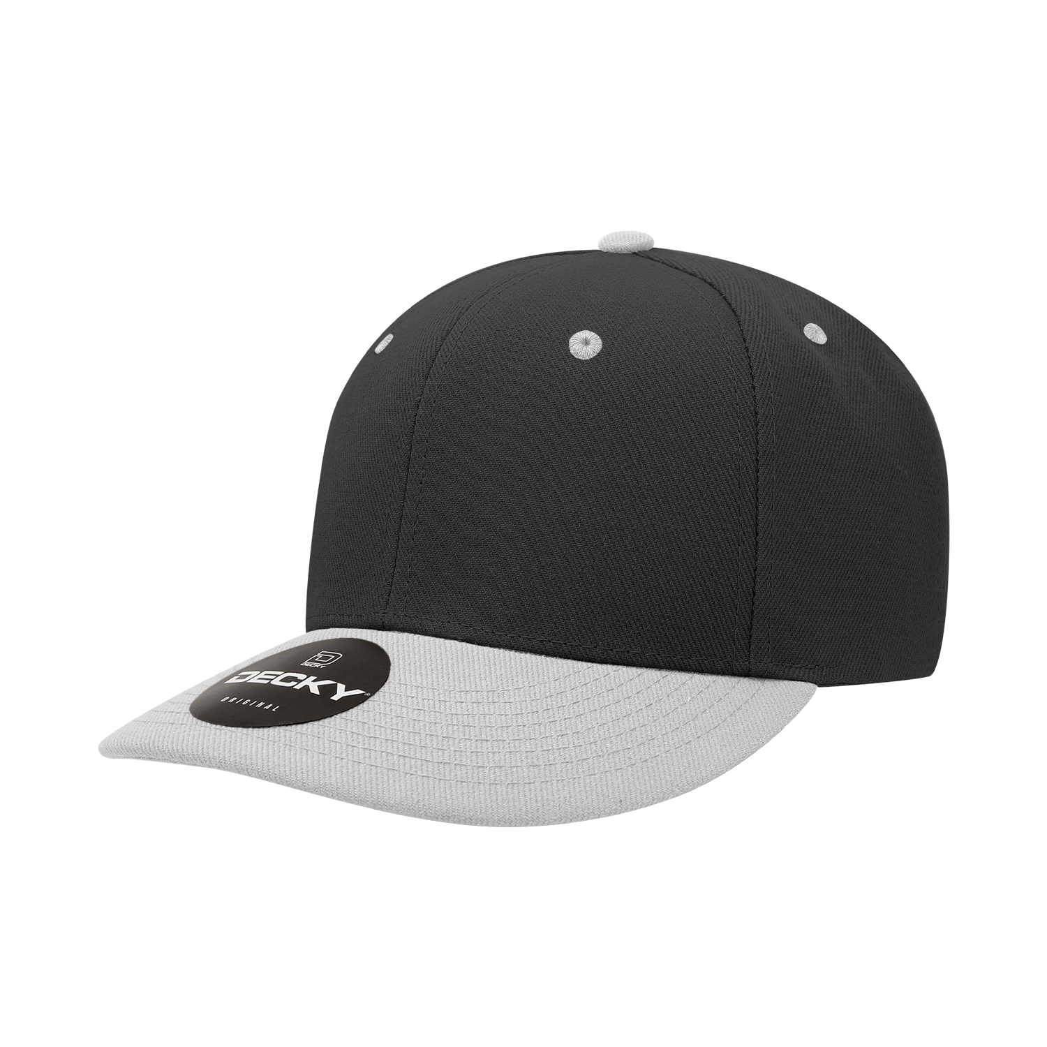Decky 207 Deluxe Baseball Cap - Black Grey