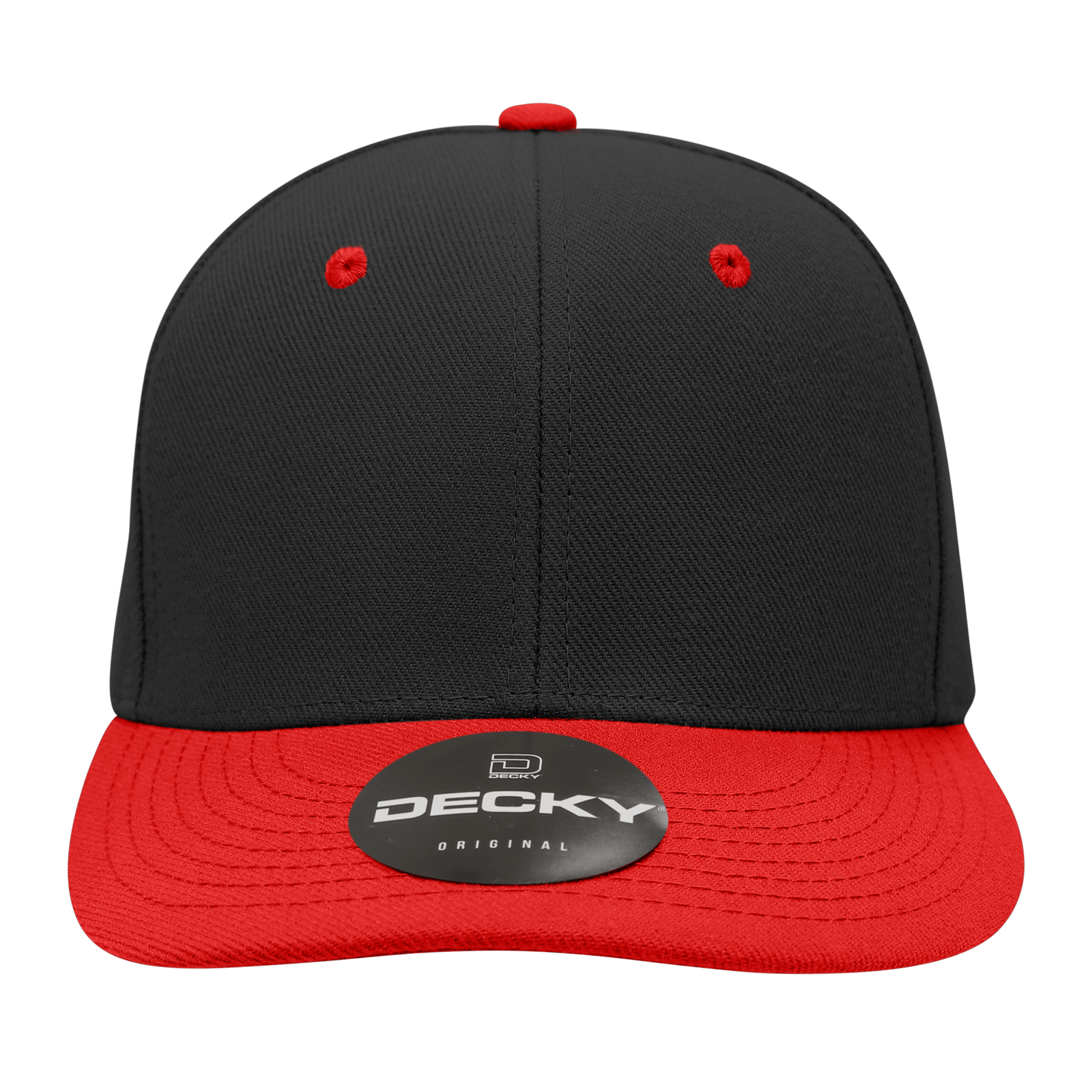 Decky 207 Deluxe Baseball Cap - Black Red