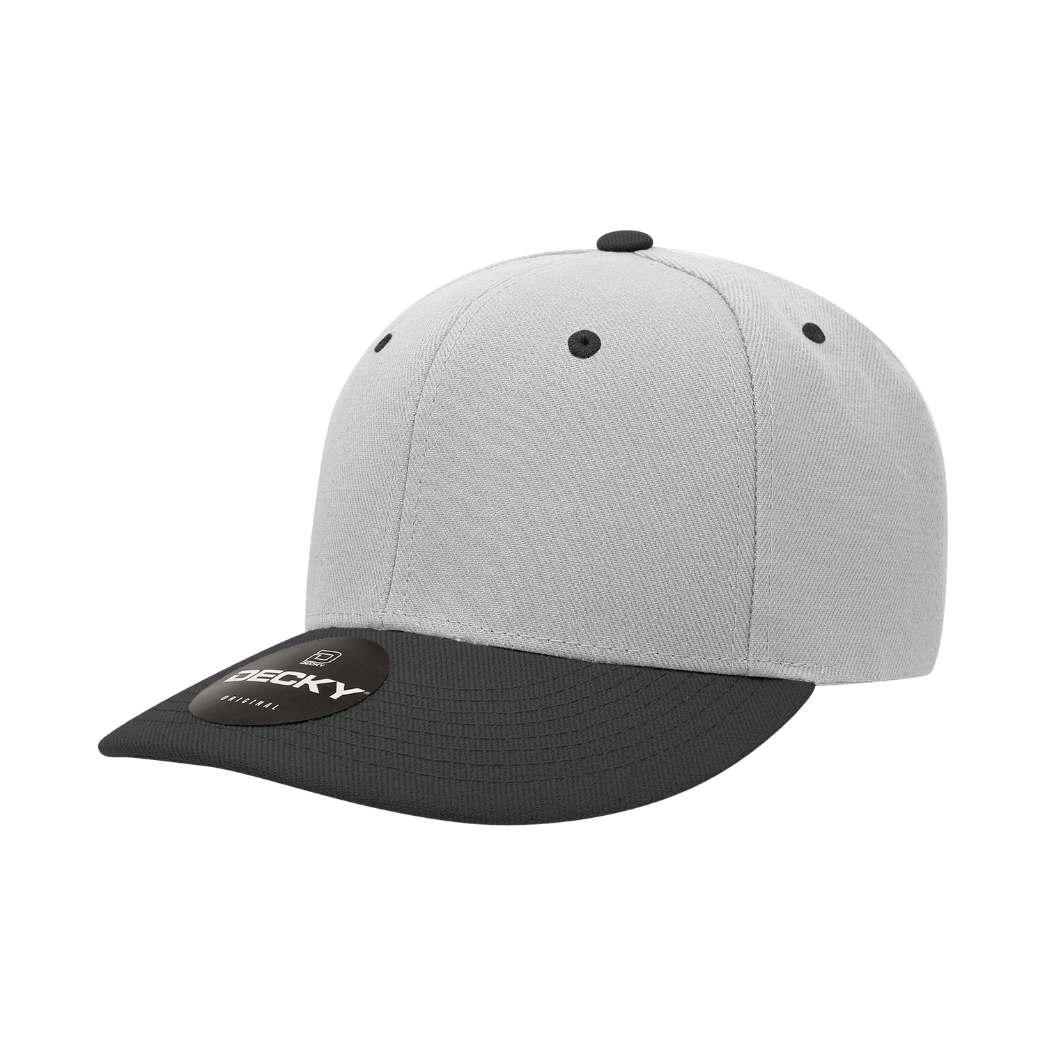 Decky 207 Deluxe Baseball Cap - Grey Black