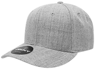 Decky 207 Deluxe Baseball Cap - Heather Gray