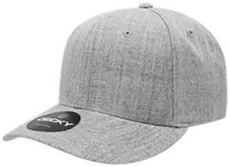 Decky 207 Deluxe Baseball Cap - Heather Gray - one Size Fits Most