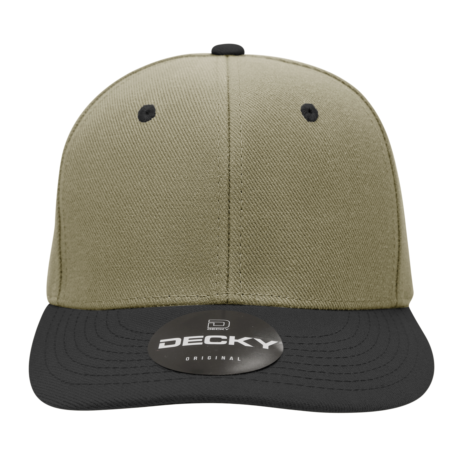 Decky 207 Deluxe Baseball Cap - Khaki Black