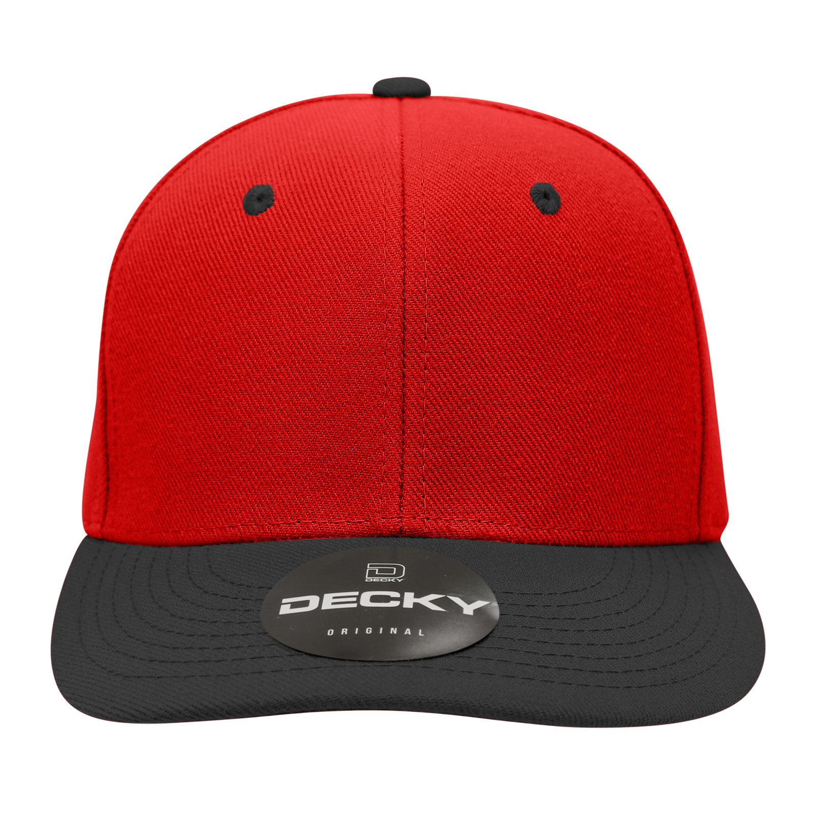 Decky 207 Deluxe Baseball Cap - Red Black