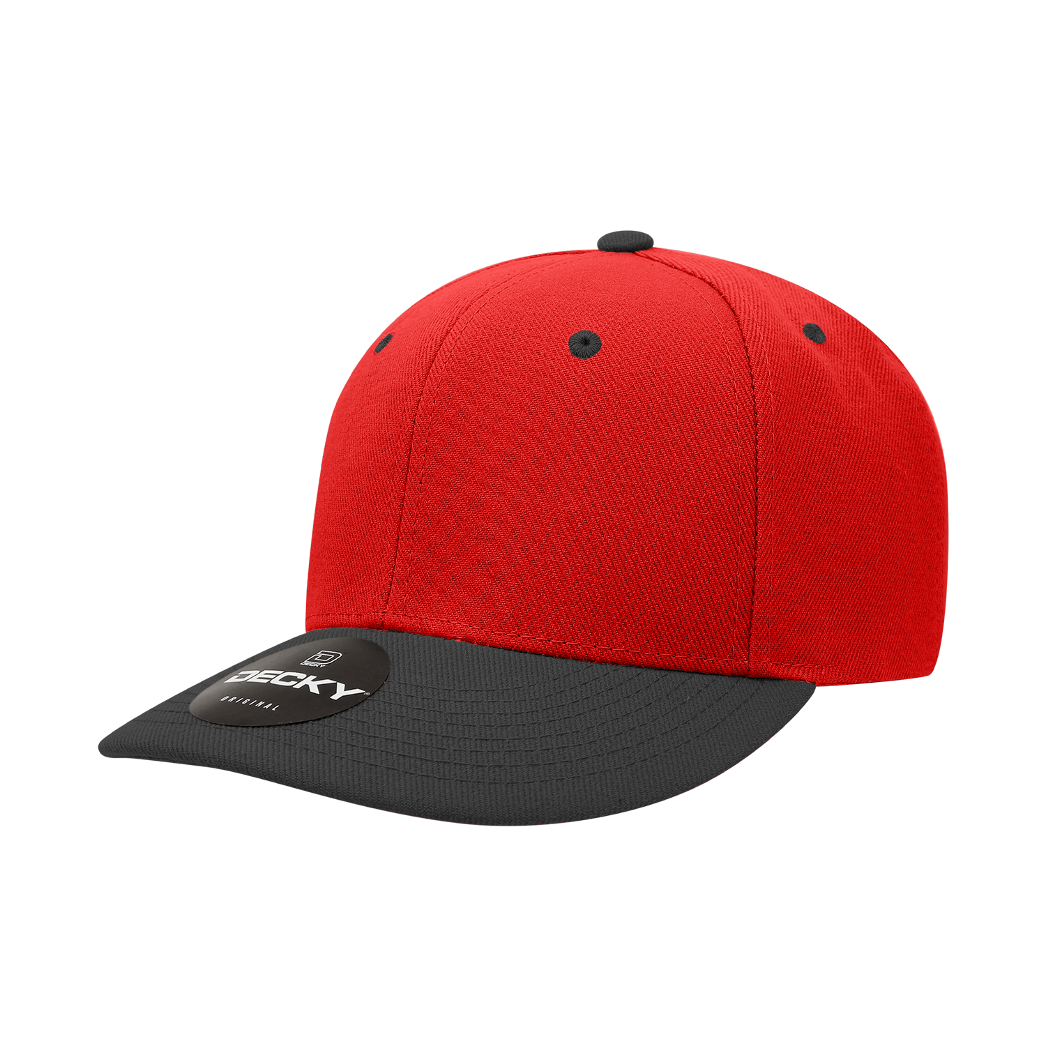 Decky 207 Deluxe Baseball Cap - Red Black