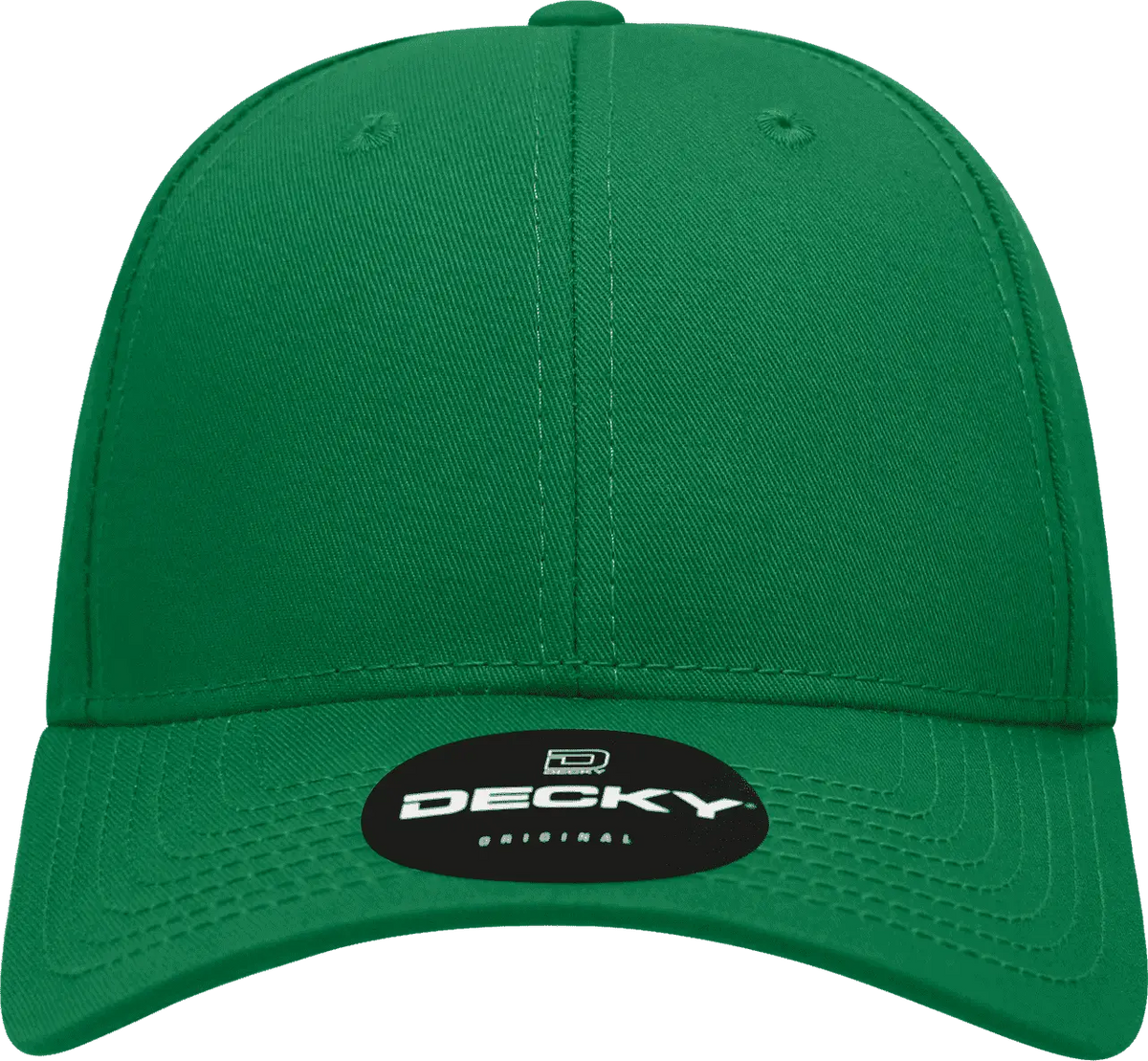 Decky 209 Structured Cotton Baseball Cap - Kelly