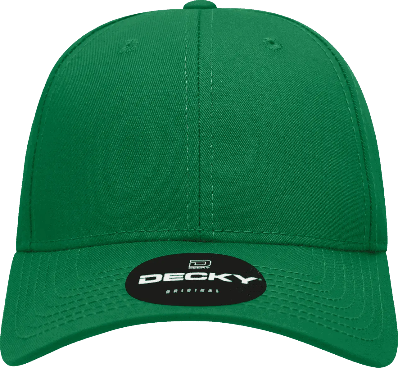 Decky 209 Structured Cotton Baseball Cap - Kelly