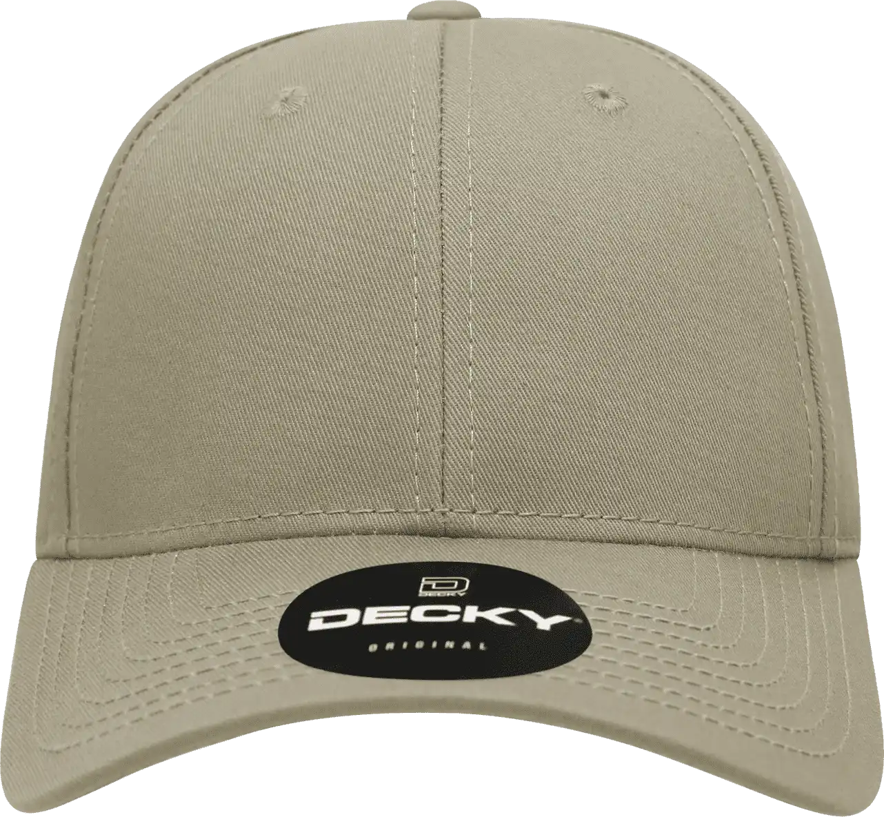 Decky 209 Structured Cotton Baseball Cap - Khaki - one Size Fits Most