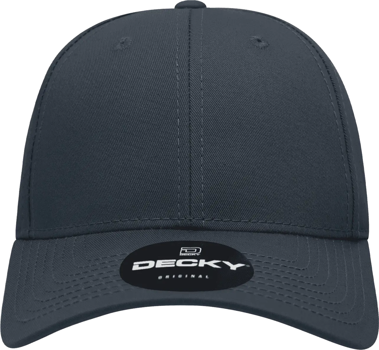 Decky 209 Structured Cotton Baseball Cap - Navy