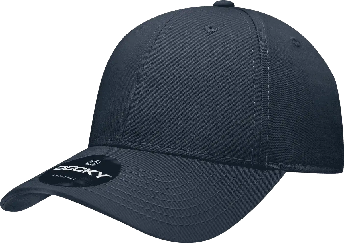Decky 209 Structured Cotton Baseball Cap Navy / one Size Fits Most