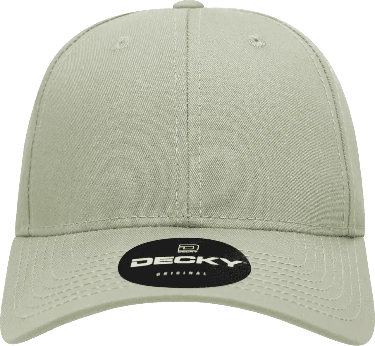 Decky 209 Structured Cotton Baseball Cap - Stone - Ivory / one Size Fits Most